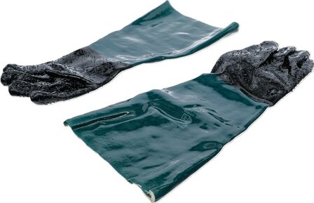 Guantes protectores de repuesto para cabina de arenado neumatica para BGS 8717