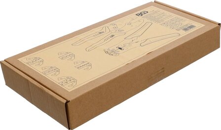 Tool Tray 1/3: Herramienta de crimpado y pelacables 12 piezas