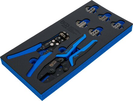 Tool Tray 1/3: Herramienta de crimpado y pelacables 12 piezas