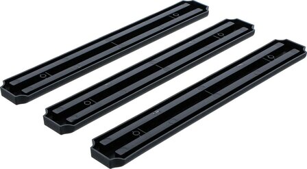 Juego de barras magneticas plano 330 mm 3 piezas