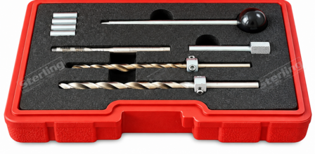 Kit de reparacion de roscas para tornillos de fijacion de inyectores 10 uds