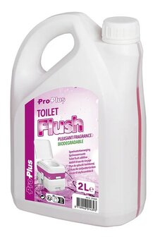 Liquido para WC de 2 litros, aditivo para agua de descarga, rosa, x6 unidades