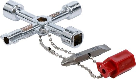Llave multiuso para paneles