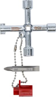 Llave multiuso para paneles