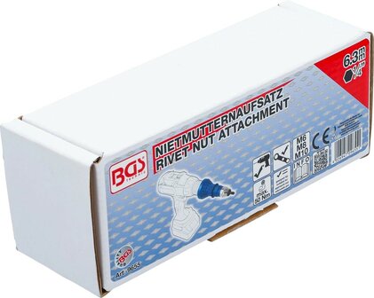 Punta para tuercas remachables M6 / M8 / M10