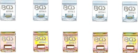 Abrazaderas de fijacion de BGS 8774, 10 uds.