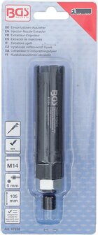 Extractor de inyectores para MAN, Mercedes cuatro dientes