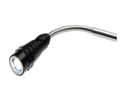 Linterna LED extensible con recogedor magn&eacute;tico 2 en 1