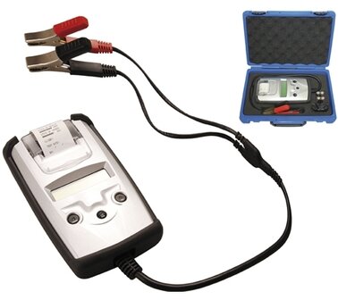 Analizador de carga de bater a con impresora