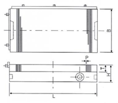 Iman permanente rectangular 300x150mm