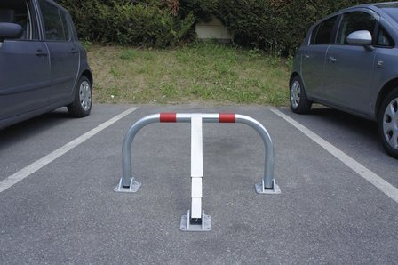 Barrera de aparcamiento con 38 mm de candado