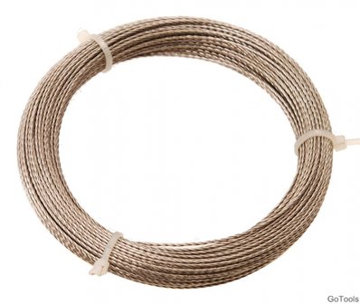 Cable de corte para lunas anudado 25m