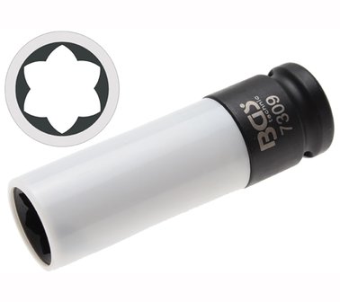 Llave de vaso especial para tuercas de rueda para Mercedes-Benz Clase S entrada (1/2)