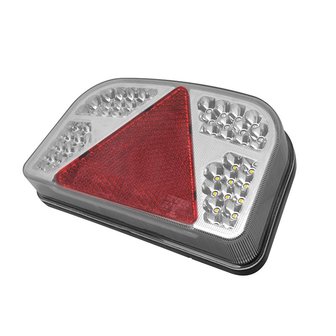 Luz trasera de 6 funciones 240x150mm 56LED izquierda