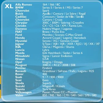 Funda para coche XL (524x191x122cm)