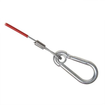 Cable de seguridad de 1 m con horquilla