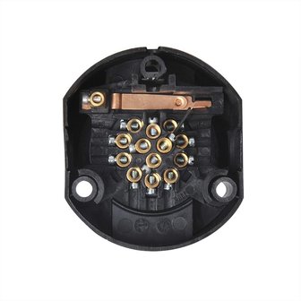 Conector hembra de PVC de 13 pines tipo Jaeger