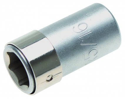 Adaptador de puntas con bola de retenci&oacute;n entrada 6,3 mm (1/4) - hex&aacute;gono interior 8 mm 