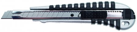 Cuchillo retractil, hoja de 9 mm