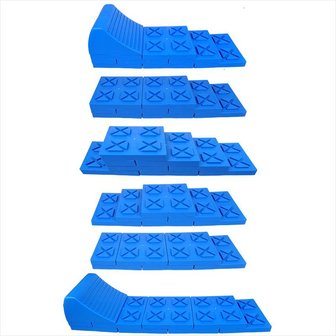 Bloque de rampa apilable multifuncional
