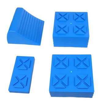 Bloque de rampa apilable multifuncional