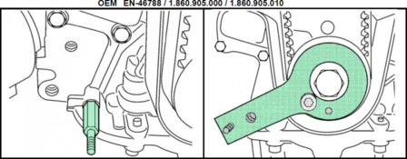 Juego de calado de distribucion para Fiat 1.9 JTD 16V Multijet