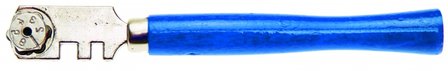 Cortador de cristal, 130 mm, para grosores de 3-4 mm