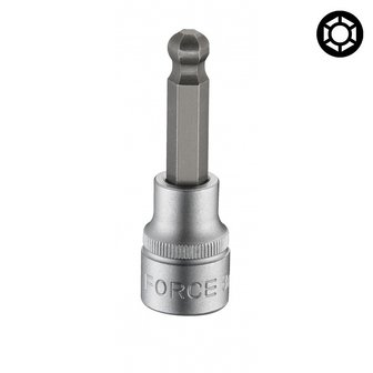 Hex sockets de destornillador 3/8 cabeza de bola (62mmL) 4mm