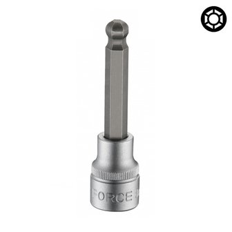 Hex sockets de destornillador 3/8 cabeza de bola (100mmL) 4mm