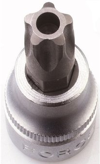Torx destornillador enchufes TS 5-secciones perforados 3/8 (50mmL) TS50