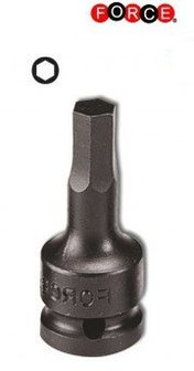 Vasos de impacto llave Allen de 3/8 (una sola pieza) 4mm