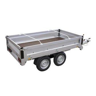 Soporte de lona de aluminio extensible de 132 a 204 cm para lona de remolque