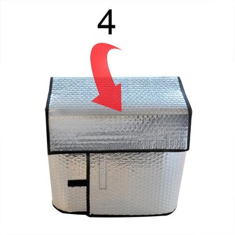 Cubierta termica de bateria para baterias de 32 Ah-45 Ah