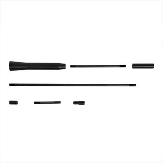 Antena de coche con adaptadores M5 y M6 incluidos.