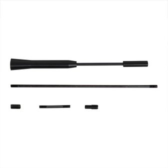 Antena de coche con adaptadores M5 y M6 incluidos.