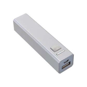 Bater a externa de 2600 mAh para dispositivos electronicos + cargador USB