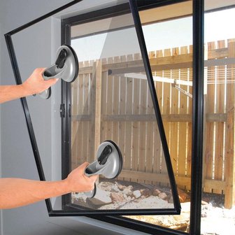Elevador de vacio de aluminio con 2 ventosas