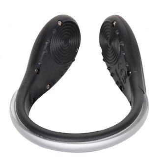 Clip para calzado de seguridad LED rojo - juego de 2 piezas