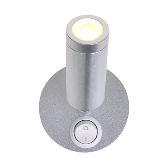 Foco de superficie 1 led orientable 12V 120lm diametro 65x65-130mm