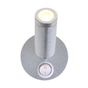 Surface mounted spotlight 1-led swiveling 12V 120lm &Oslash;65x65-130mm