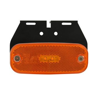 Luz naranja para posici&oacute;n lateral de 110x45mm LED con soporte