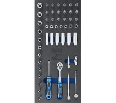 Bandeja para taller de taller 1/3: Juego de z&oacute;calos 6,3 mm (1/4 ) 50 unidades.