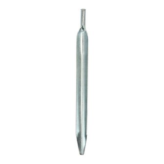 Estaca de tienda de metal de 25 cm con gancho