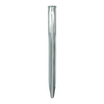 Estaca de tienda de metal de 22 cm de media cana