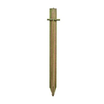 Clavija en T de metal de 30 cm