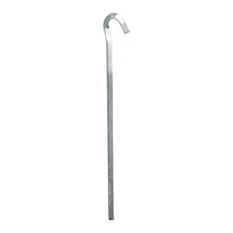Clavija de roca cuadrada de metal de 22 cm