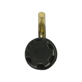 Tapa de tienda de 22 mm con gancho redondo