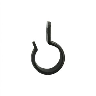 Clip para poste de tienda de campana de 20-25 mm con ranura negra