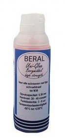 Beral Uni-Glue agente de bloqueo rojo de alta resistencia 15ml