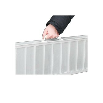 Rampa plegable de aluminio para silla de ruedas 183x73cm 270kg